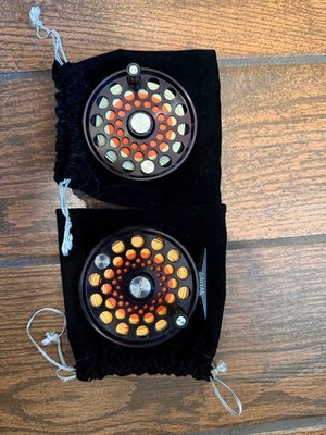 Galvan 3 1/2'' fly reel with extra spool for 6 weight.