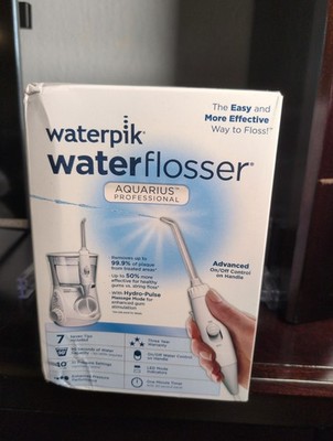 Waterpik Aquarius Professional WP-660 Corded Electric Water Flosser White NEW