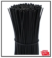 300Pcs Plastic Electrical Cable Twist Ties for Cords 6 Inch Fastening Twist Cabl