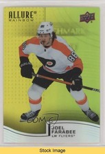 2021-22 Upper Deck Allure Rainbow Yellow Green Joel Farabee #R-65 READ 0wp5