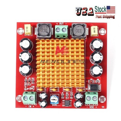 DC12-26V XH-M544 TPA3116D2 Mono Channel Digital Power Audio Amplifier Board USA 