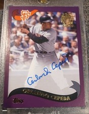 2021 Topps Archives Fan Favorite Signed Auto #FFA-OC Orlando Cepeda 82/150💯🔥