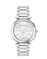 Ferragamo Womens  Stainless Steel 40mm Bracelet Fashion Watch