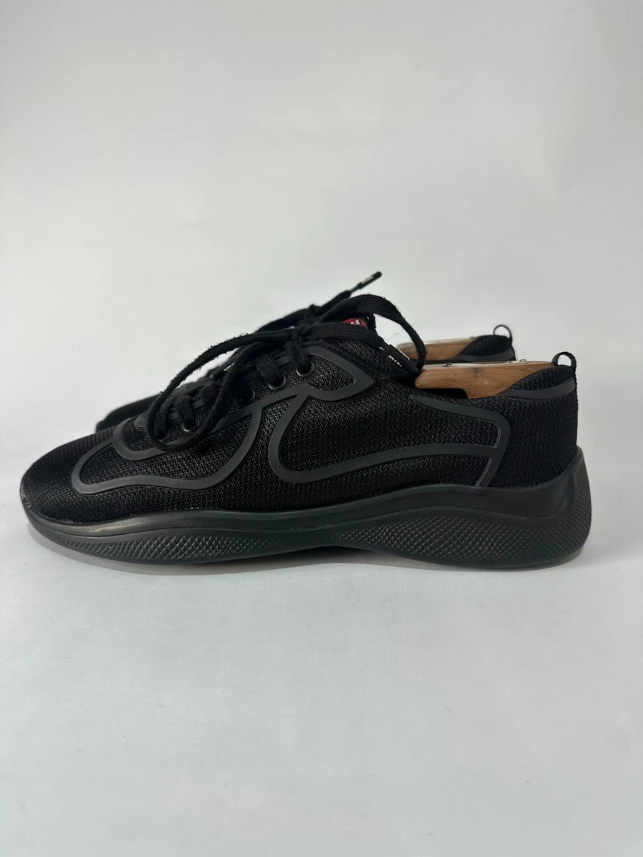 PRADA Leather Upper Black Casual Shoes for Men for sale | eBay display picture 3
