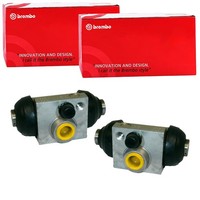2X Brembo Radbremszylinder 20,6Mm Passend FüR CitroËN C3 C4 DS3 DS DS
