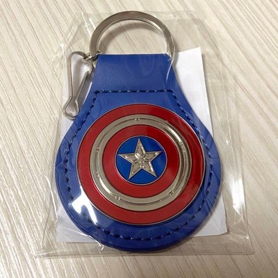 Captain AmericaBrave World Leder Schlüsselanhänger