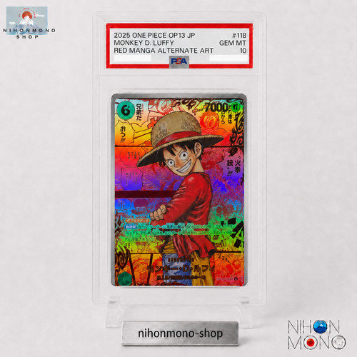 Monkey.D.Luffy (Super Alternate Art) graded PSA 10 for sale on eBay