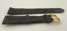 Crocodile Watch Strap 16mm L. DeBeer France Brown. New. 4
