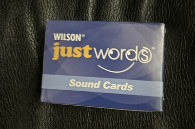 Wilson just words Sound Cards NEW