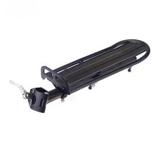 Bicycle Rear Rack Extendable Aluminum Alloy with Quick Release and Screw Fix