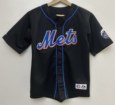 Vintage New York Mets Majestic Baseball Jersey Wright 5 Youth 10-12