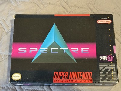 Spectre   *  Snes Box Only * Super Nintendo Original box