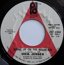 Dick Jensen - Going Up On The Mountain / Three Cheers For Love (7") (Very Good P