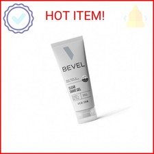 Bevel Essentials Clear Shave Gel for Men, Clear Shave Gel for Precise Detailing