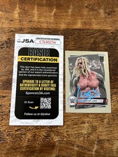Dexter Lumis IP Signed Topps Chrome Card JSA Coa Autographed WWE