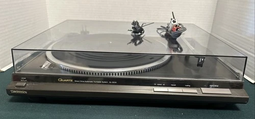 Original Technics SL-QD33 Quartz Direct Drive Automatic Turntable TESTED & WORKS