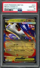 Pokemon TCG Mega Evolution Promos #011 Mega Latias ex Box Promo PSA 10 GEM MT