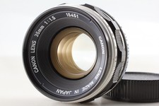 CLA'd Top Mint Canon 35mm f/1.5 LTM MF Lens L39 Leica Screw from Japan
