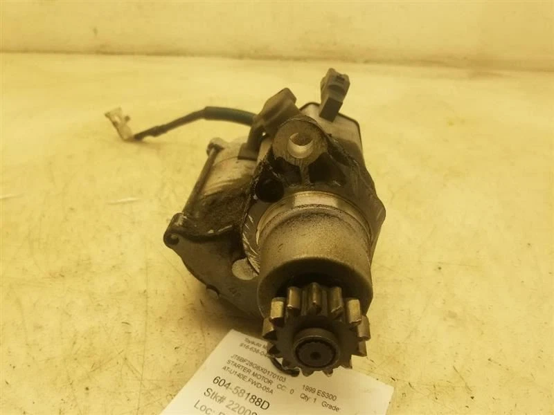 95-01 LEXUS ES300 3,0 L MONTAJE MOTOR ARRANQUE  Foto 2 de 4