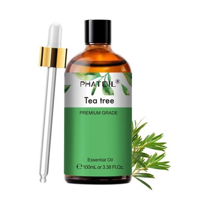 PHATOIL Tea Tree Essential Oils 100ml Pure Plant Oil for Diffuser, Fresh air