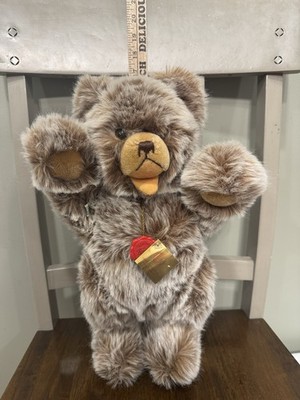 VINTAGE/ANTIQUE ~Hermann 17'' Teddy Jointed  German Bear - Great Condition W/ Tag