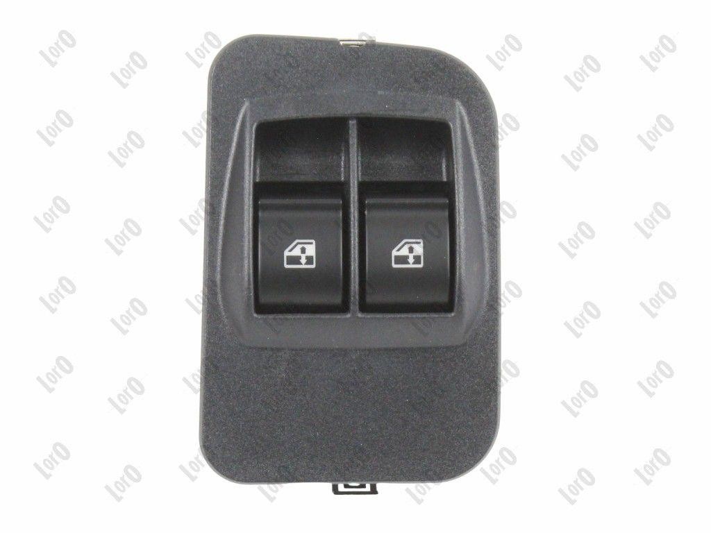 ABAKUS Power Window Switch 8-Pin Front Left 135-06-075 for Citroën Fiat Peugeot