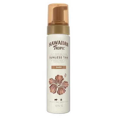 Hawaiian Tropic Sunless Tan Dark Self-Tanning Foam 6.7oz NEW