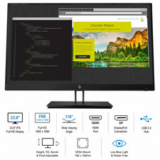 HP Z24nf G2 23.8" IPS Full HD Professional Monitor – New Open Box