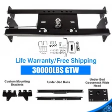 Underbed Gooseneck Hitch For Chevy Silverado GMC Sierra 2500HD 3500HD 1999-2010