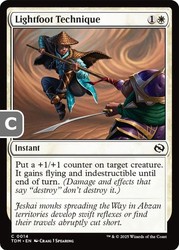 Lightfoot Technique 14/485 Common Tarkir: Dragonstorm