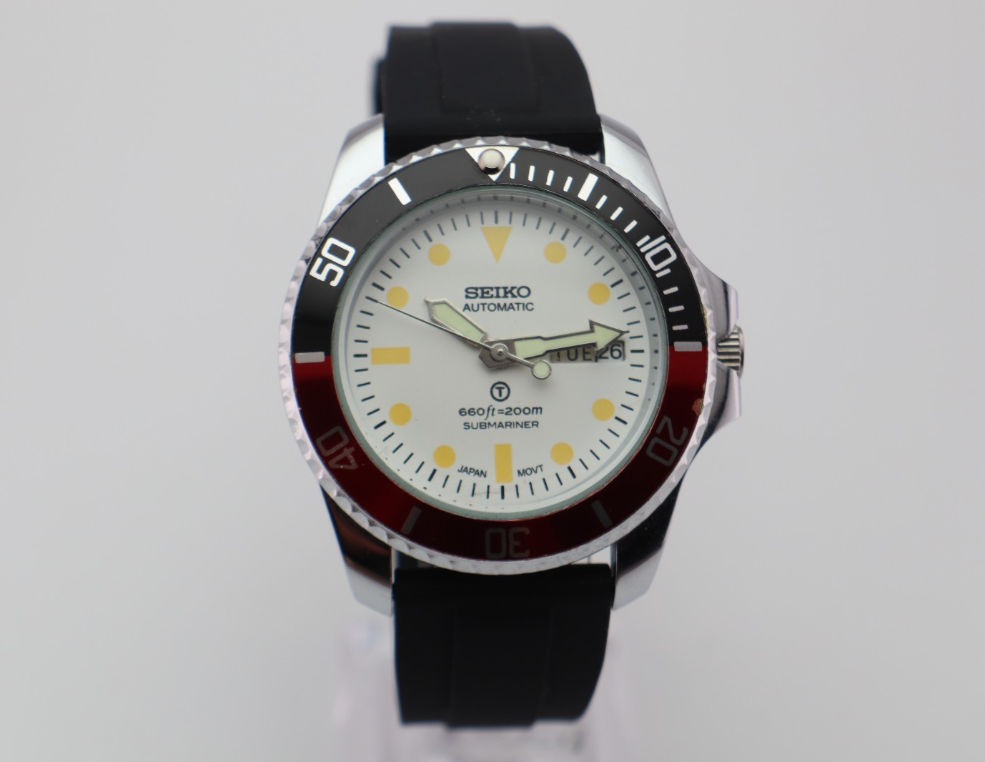 Vintage Seiko Divers Automatic 6309A  Rotating Bezel D/D Japan Made Men's Watch