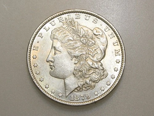 1879-O $1 MORGAN SILVER ONE DOLLAR CH/GEM BU