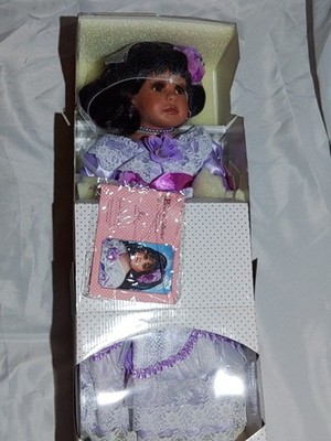 Paradise Galleries Treasury Collection Premiere Edition Porcelain Doll Iris BNIB