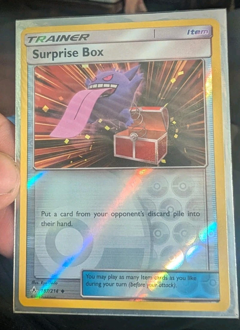 Surprise Box - 187/214 - Reverse Holo - Unbroken Bonds *NM* Pokémon TCG