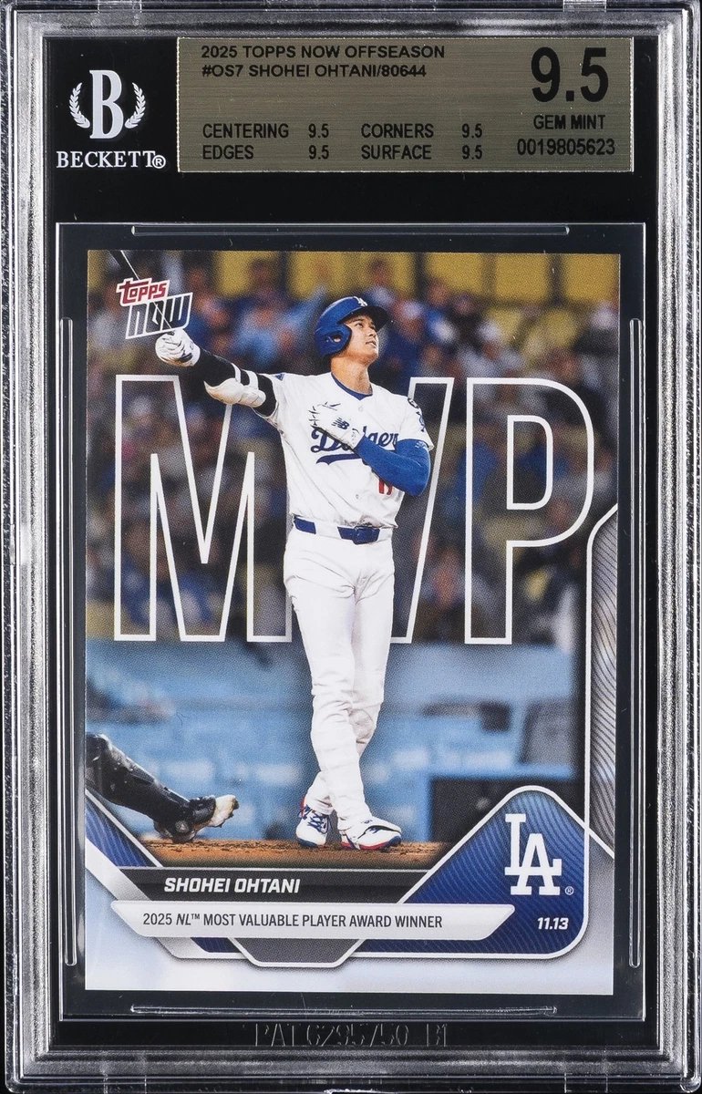 Shohei Ohtani Grade 9.5 Baseball Sports Trading Cards