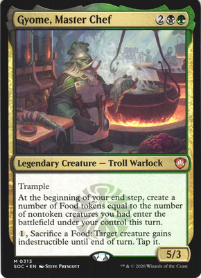 MTG | Gyome, Master Chef | Secrets of Strixhaven | NM | EN