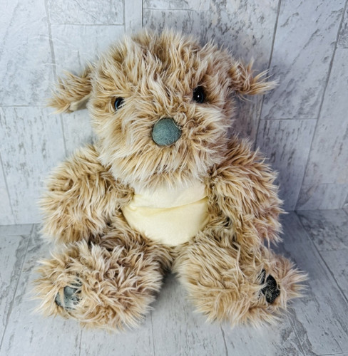 Vtg 1992 Tyco 14” MY PUPPY LOVES ME Fluffy Curly Dog Plush Tan Doesn’t Work