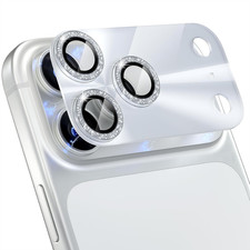 Compatible for Iphone 17 Pro Max Camera Lens Protector, Bling Camera Cover with