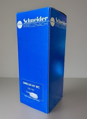 Schneider Kreuznach Cinelux AV MC 150mm f/2.8 Projection Lens Germany MIB