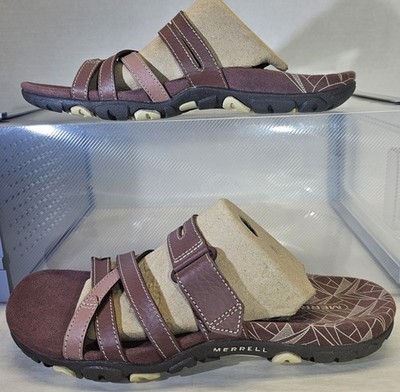 Merrell Women's Marron Sandspur Rose Comfort Slide Slip-On Sandals Size 6M