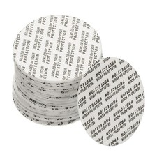 110Pack Foam Lid Liner, 44mm/1.73" PS Foam Resistant Tamper Pressure