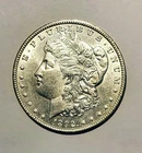 1892 O Morgan Silver Dollar $1 Scarce Date  CHOICE AU -C9852