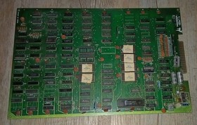 ~ Eggor 1983 Zaccaria VERY RARE Arcade PCB Video Game Non Jamma FREE SHIP!! ~