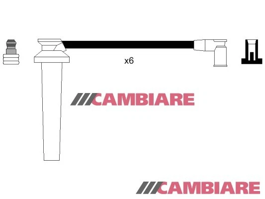 Juego de cables de encendido HT para FORD MONDEO 3.0 02 a 07 calidad Cambiare nuevo Foto 2 de 4