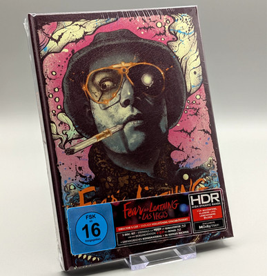 Fear and Loathing in Las Vegas Mediabook 4K UHD + Blu-Ray aus Sammlung