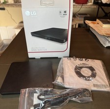 LG SP80NB60 Ultra Slim Portable DVD Writer – USB 2.0, M-DISC, Mac & Windows Comp