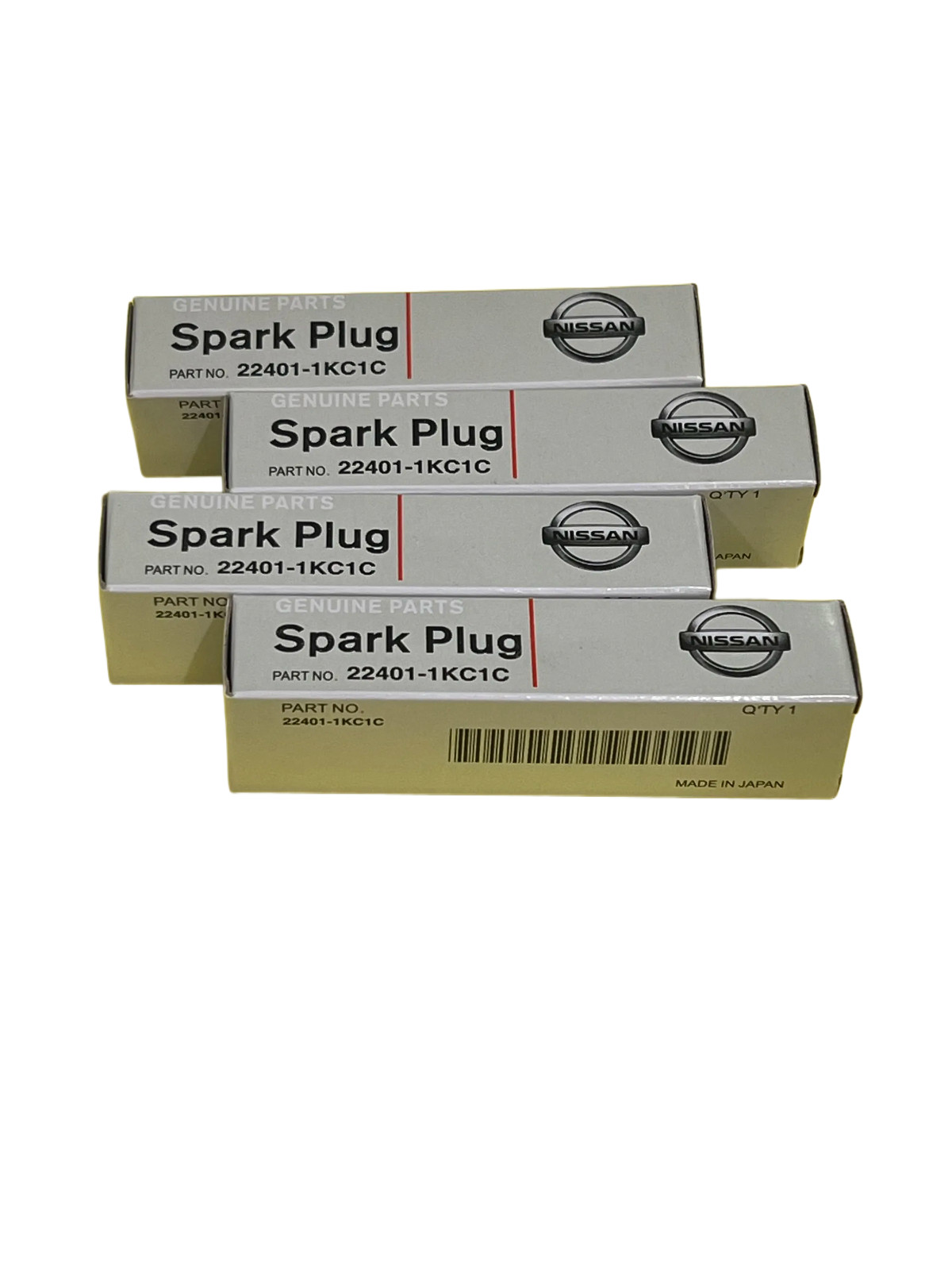 Genuine Nissan Spark Plug 22401-1KC1C.     SET OF 4