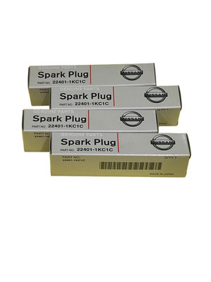 Genuine Nissan Spark Plug 22401-1KC1C.     SET OF 4