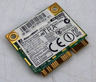 Azurewave AW-CE123H WiFi with Bluetooth Combo Card