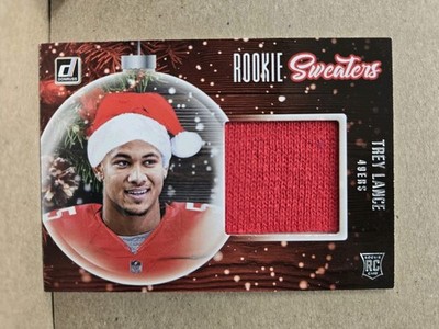 2021 TREY LANCE Panini Donruss Rookie Holiday Sweaters #RS-TLA 49ers Chargers